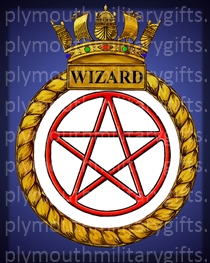 HMS Wizard Magnet